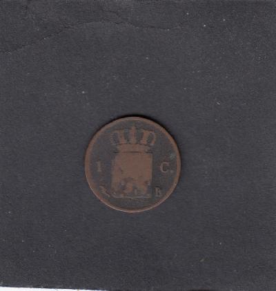 Beschrijving: 1 Cent WILLEM I